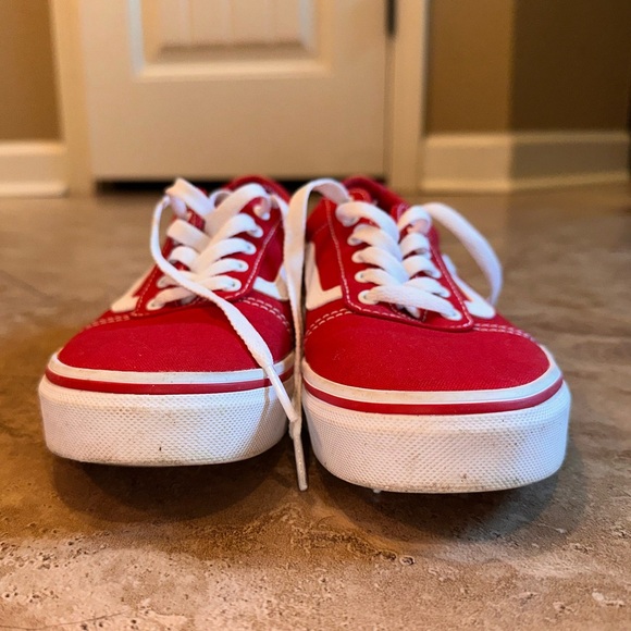 Red Vans - Picture 4 of 7